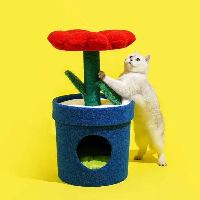 Cat-condo-scratcher-pillar