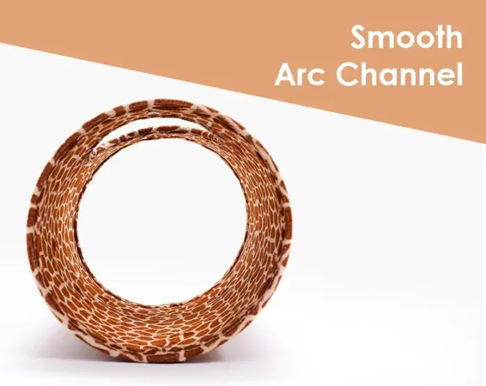 Giraffe-scratcher-Smooth Arc Channel