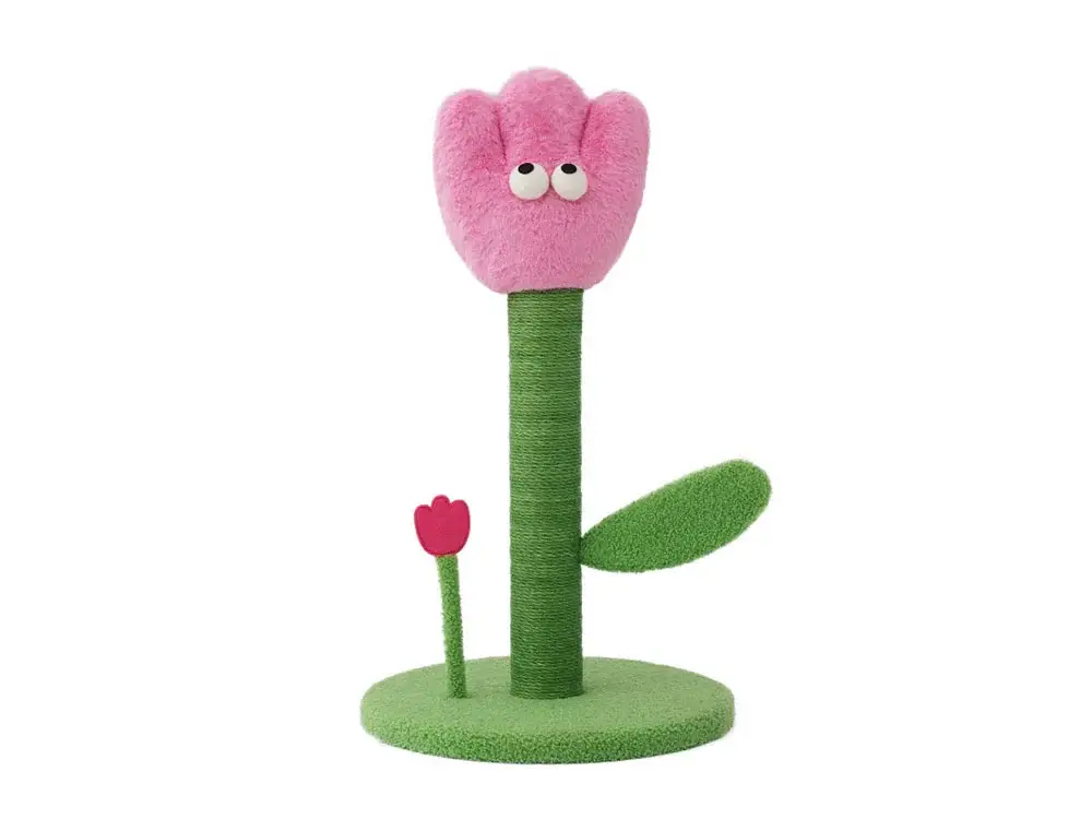 Tulip Cat Post Pink
