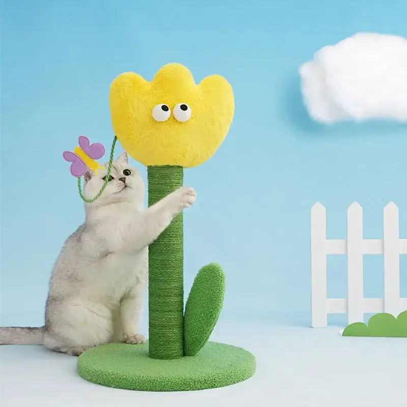 Tulip Cat Scratching Post